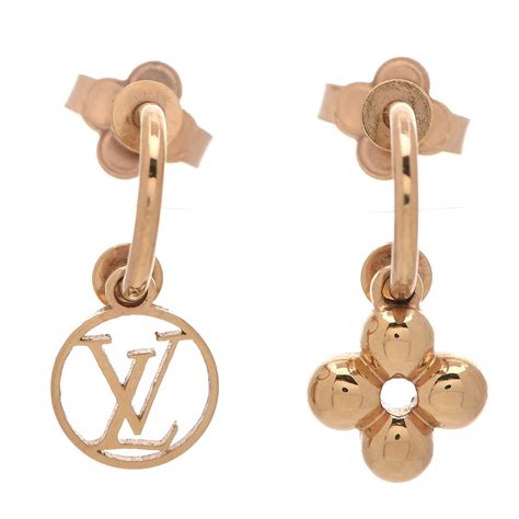 louis vuitton bloom earrings|Louis Vuitton symbol earrings.